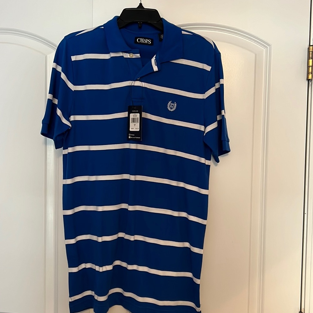 Men’s small chaps polo